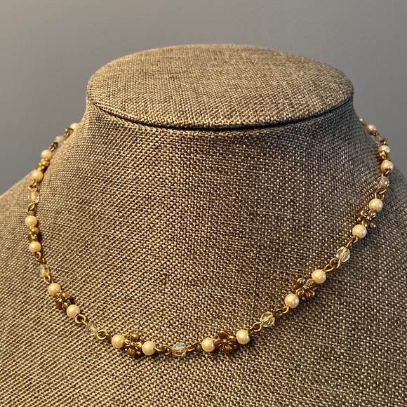 1928 Jewelry - Vintage 1928 Crystal Necklace